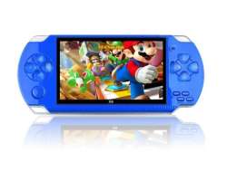 Penosn hern konzole X6 4.3 LCD, 8GB, 2000 vestavnch her, modr