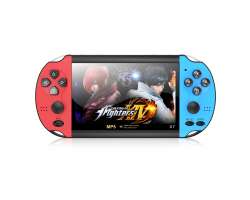 Penosn hern konzole X7 Plus 5.1 LCD, 8GB, 10 000 vestavnch her, modroerven - 898 K