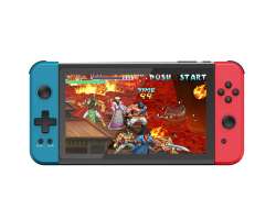 Penosn retro hern konzole X70 7,0 LCD, 64 GB, modroerven - 2998 K